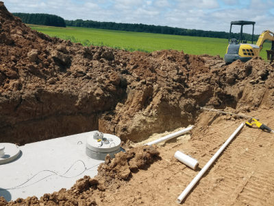 Kompleksowy montaż szamb i przydomowych oczyszczalni ścieków